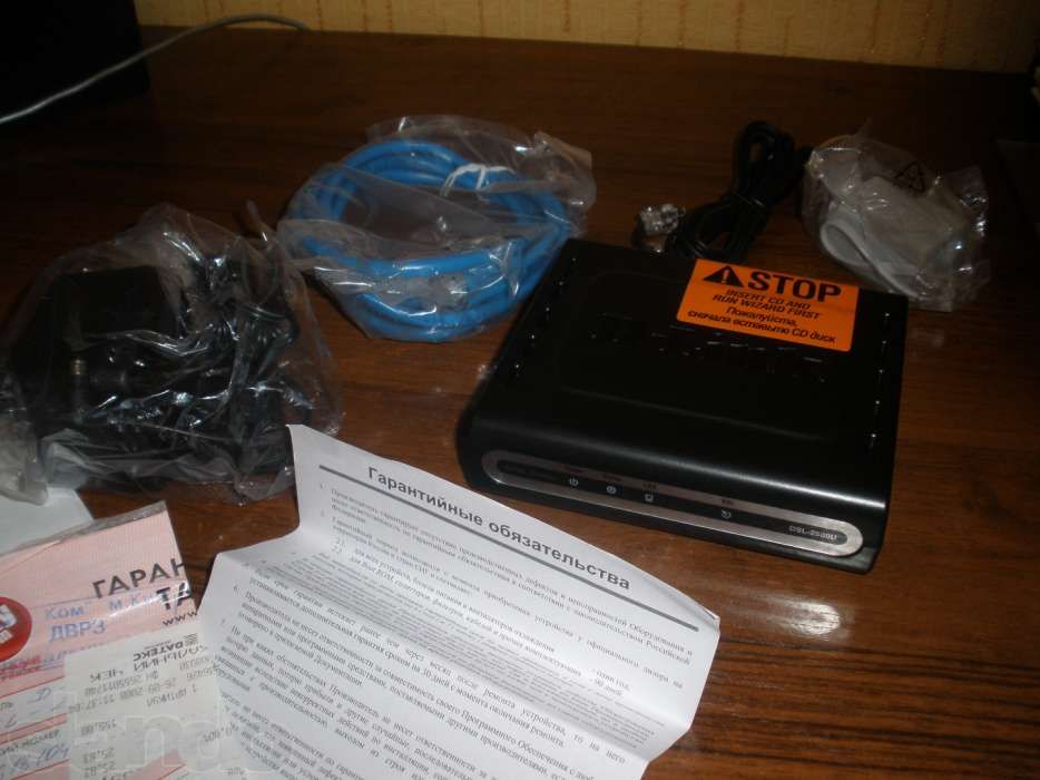 Продам НОВЫЙ модем D-LINK 2500U