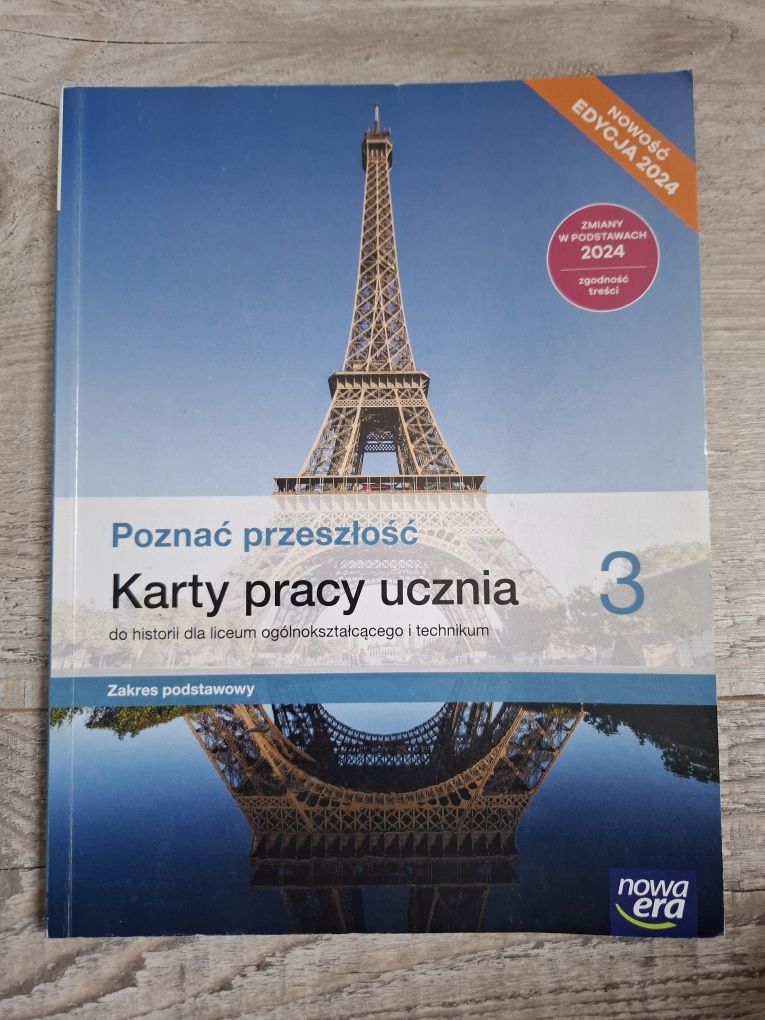 Poznać przeszłość 3 kart pracy ucznia zakres podstawowy