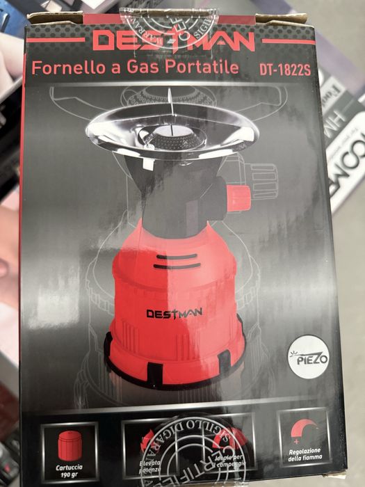 Bico a gas portatil NOVO NA CAIXA
