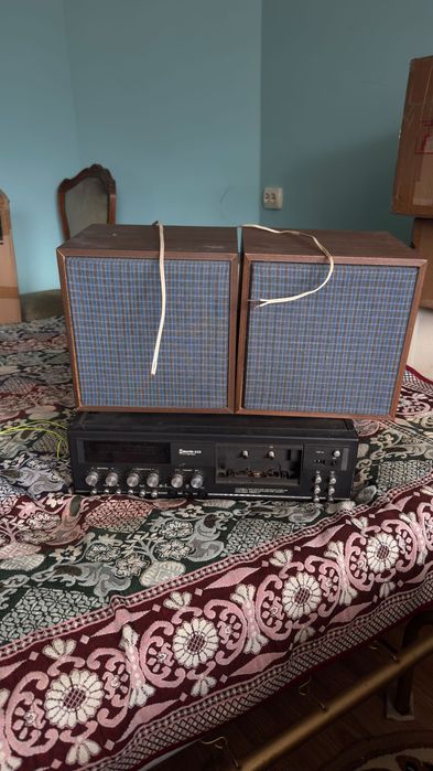 Маяк-233 стерео з колонками, робочий стан