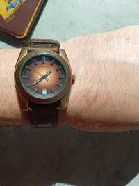 Fossil Brown Stainless Steel Men's Watch JR9040
