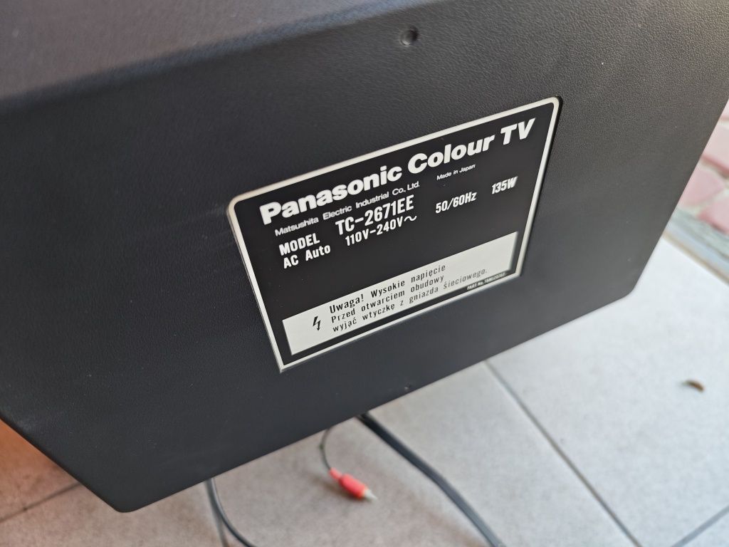 Telewizor kineskopowy Panasonic model TC-2671EE sprawny kolor