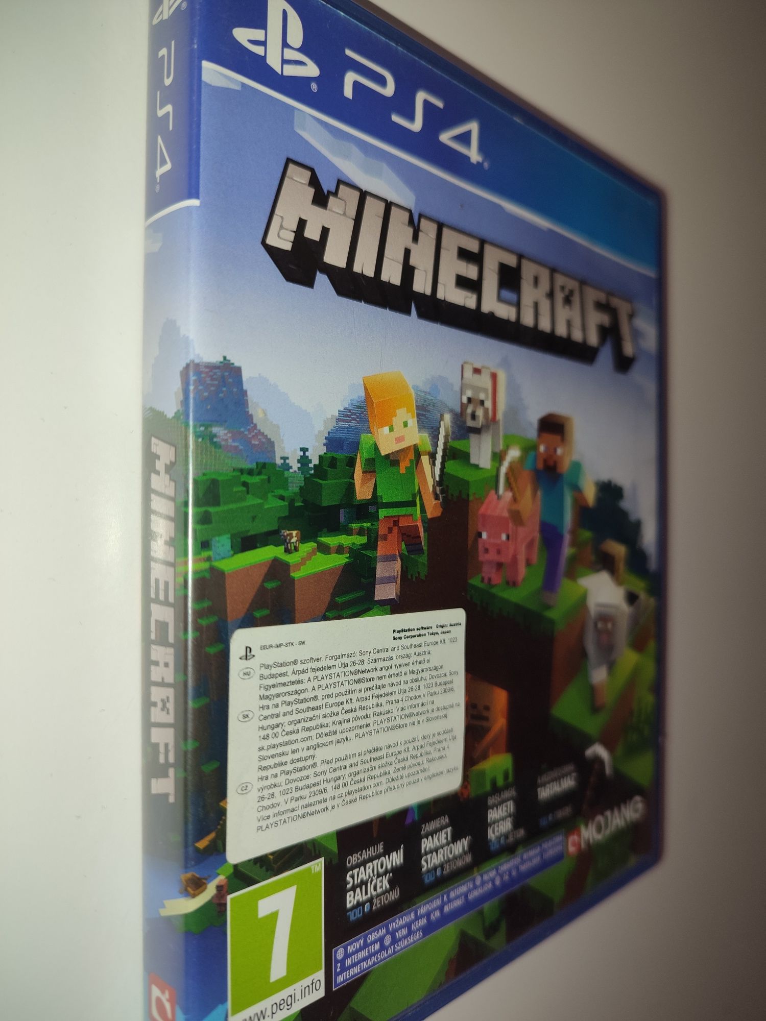 Gra Ps4 Minecraft PL gry PlayStation 4 Lego Sonic Smerfy Rayman Kao