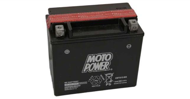 Akumulator motocyklowy Moto Power CBTX12-BS YTX12-BS 12V 10Ah 180A