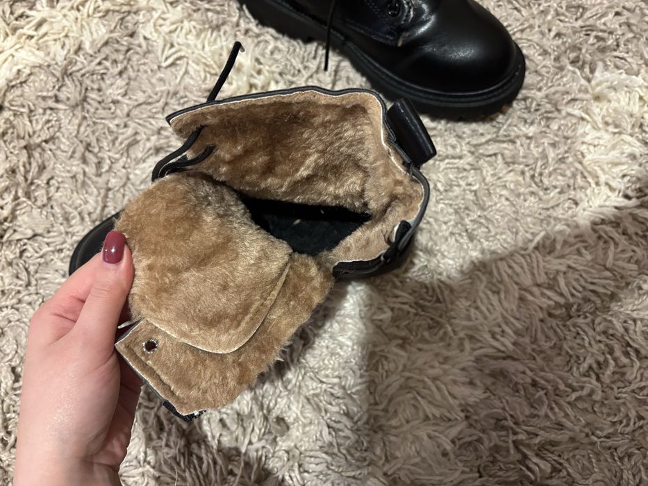 Buty zimowe czarne mocno ocieplane roz. 36