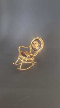 Miniatura Cadeira de Balanço - Limoges