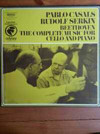 Płyty winylowe Pablo Casals, Rudolf Serkin, Bethoven