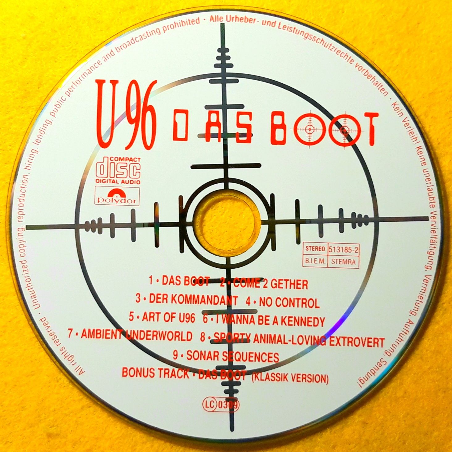 U 96 – Das Boot (CD, 1992?)