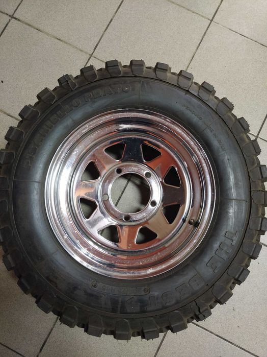 Opona Pisaniello Prato 205/75/R-15 + felga Mangels 6JJx15