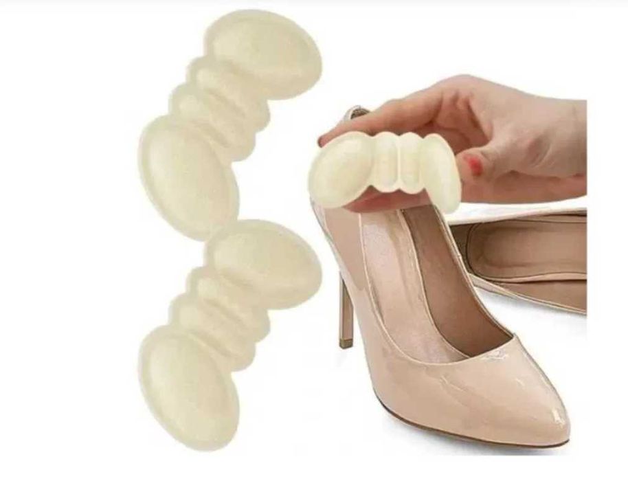 Zapiętki piankowe na obtarcia do butów beżowe