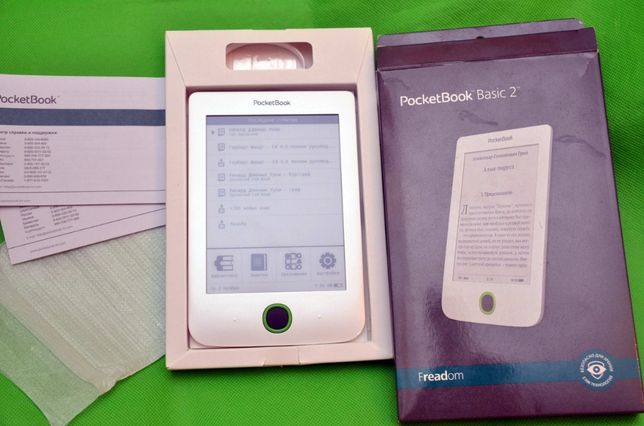 Электронная книга PocketBook 614 читает FB2 и Все форматы книг