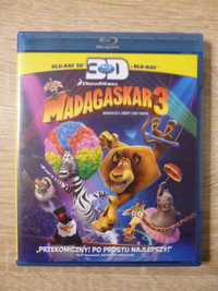 MADAGASKAR 3 - blu-ray 3D i blu ray - dubbing pl