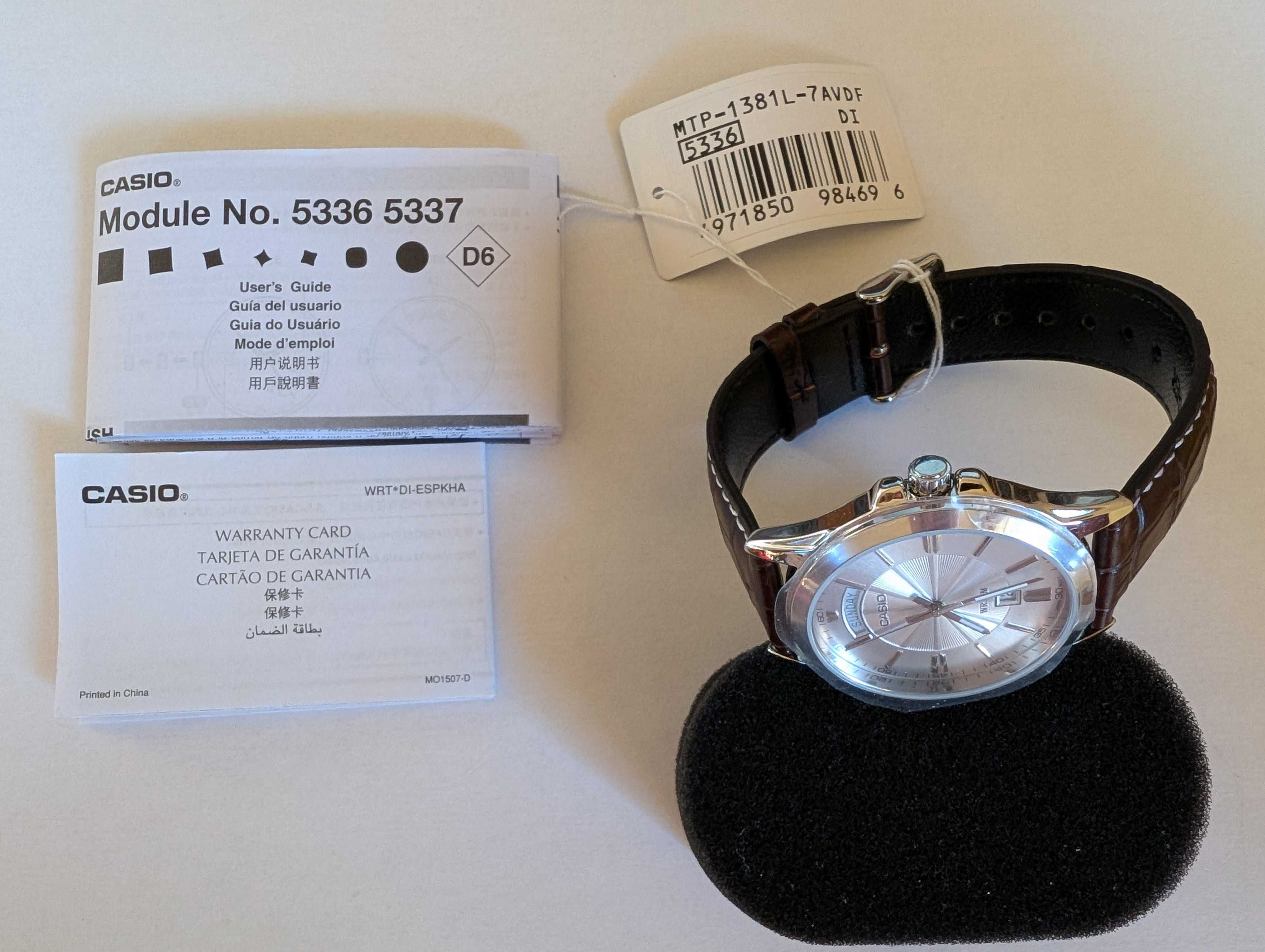 Zegarek męski Casio MTP-138L-7AVDF