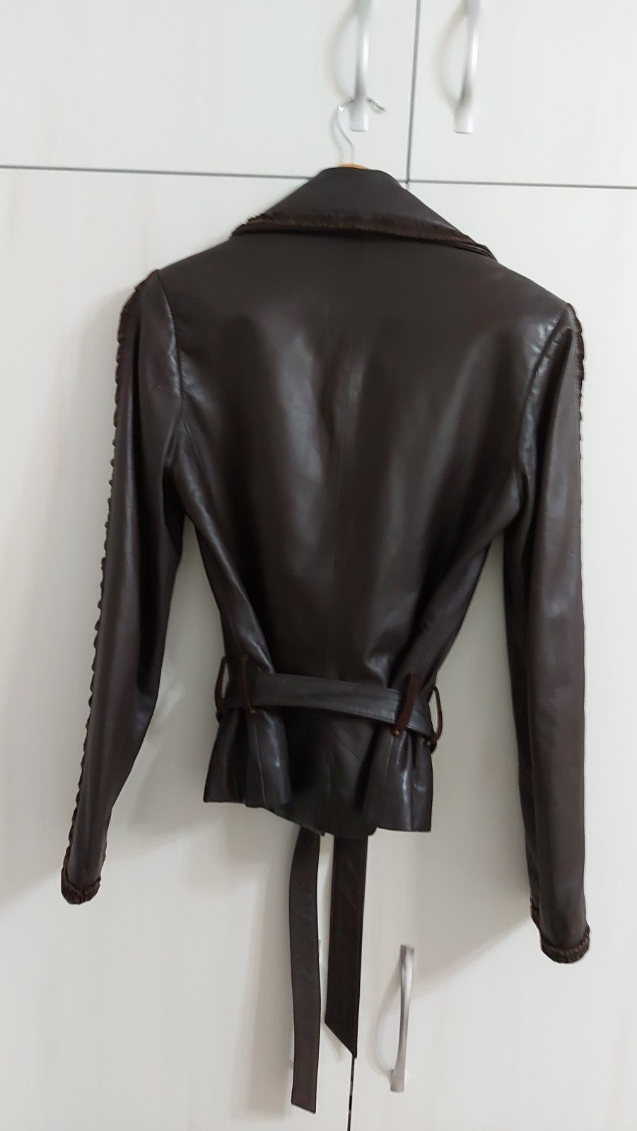 Куртка коричневая женская оригинал диор шанель италия