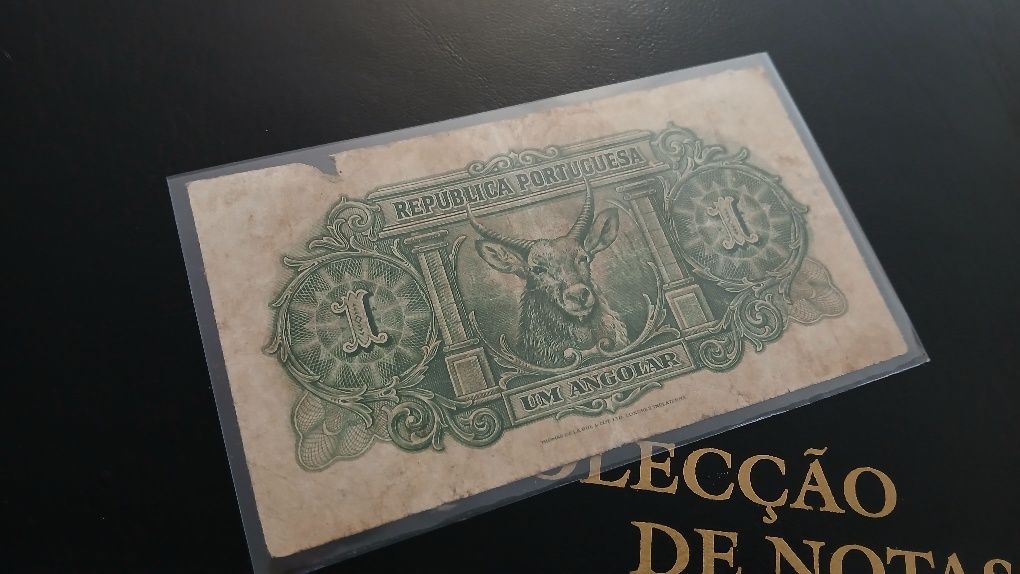 Nota de Angola de 1 Angolar de 1942