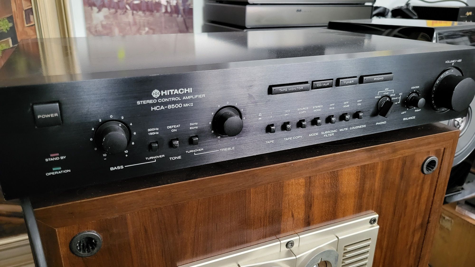 Hitachi HCA 8500km2 preamp