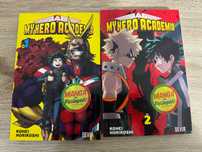 Vol. 1 e 2 de "My Hero Academia" (em português)
