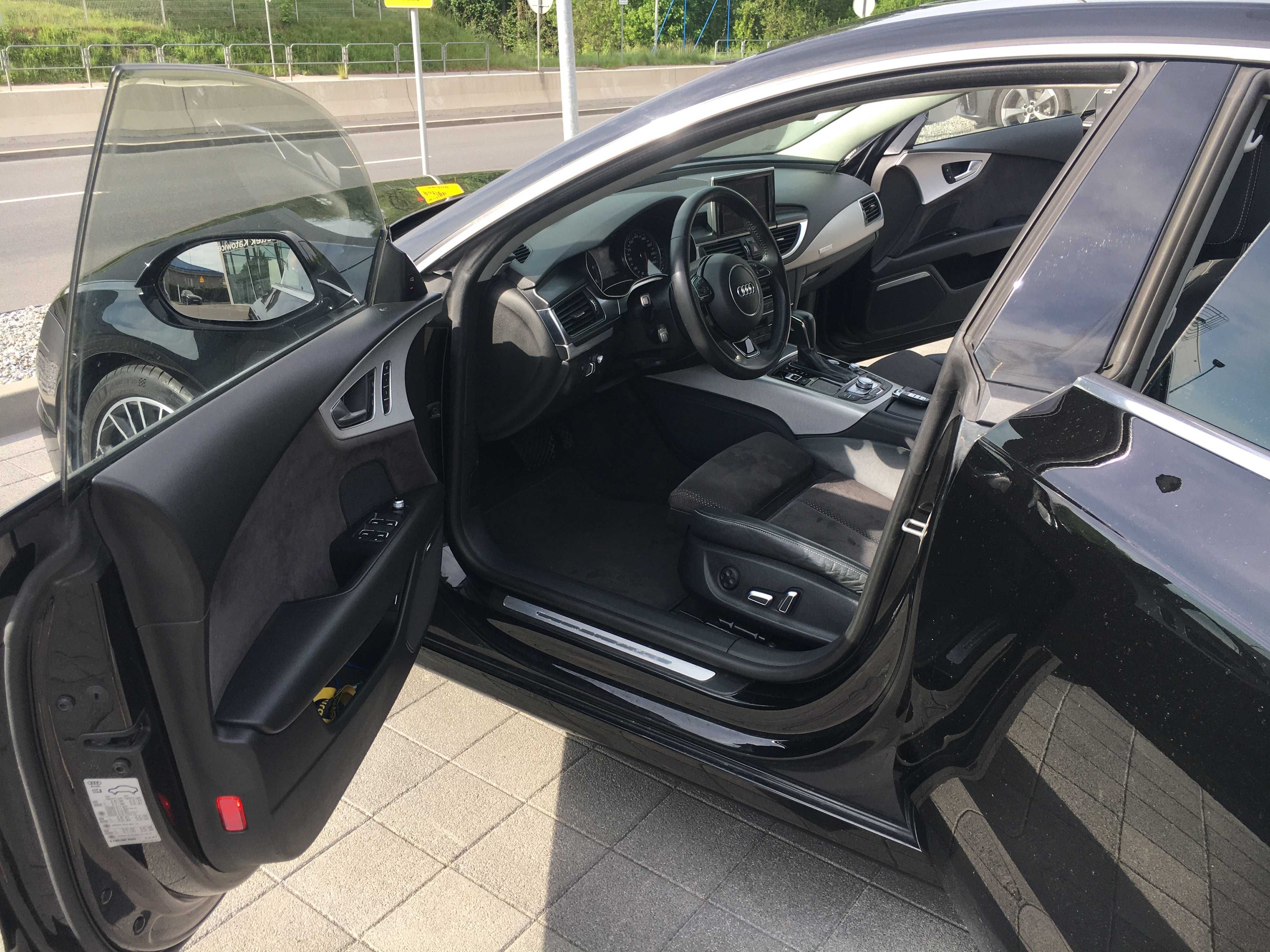 Audi a7 biTdi 3.0 320 Radary Webasto Aktywny Wydech Pneumatyka ZAMIANA
