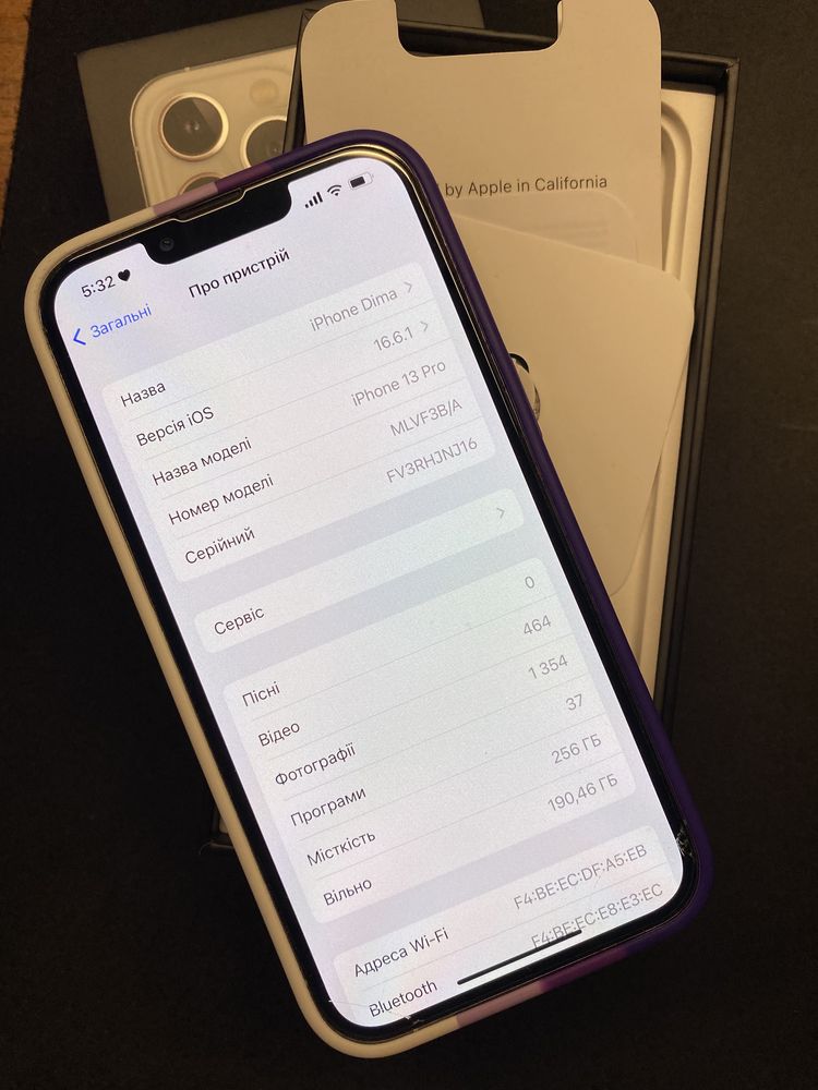 iPhone 13 Pro 256gb neverlock