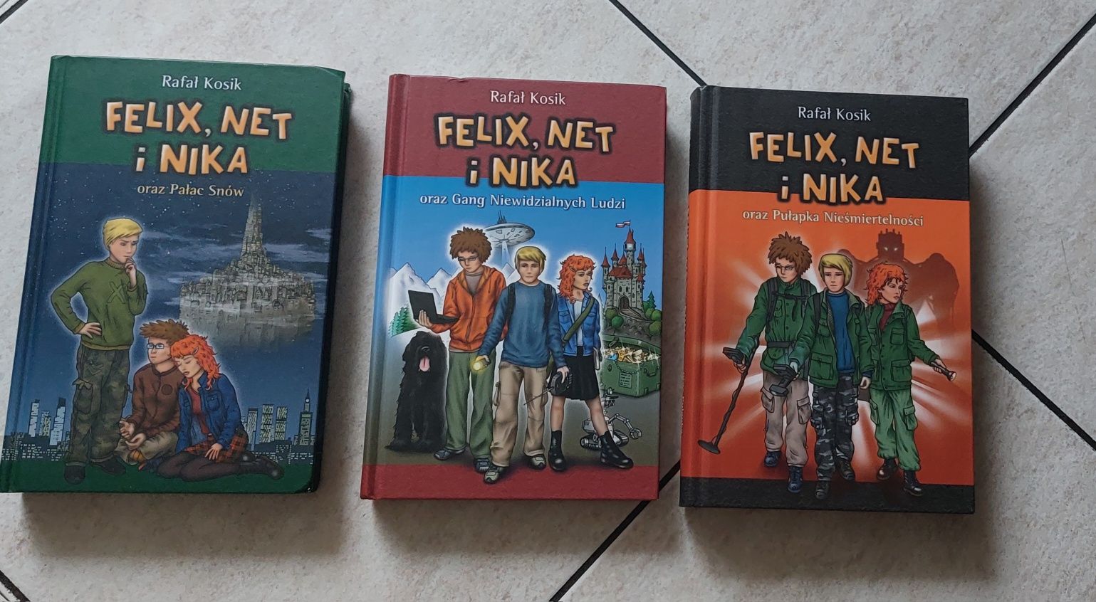 Felix Net i Nika oraz Pałac Snów książka lektura Nowa
