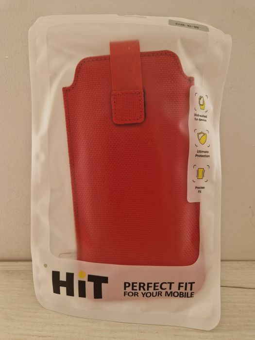 Kieszonka HIT (ROZMIAR XL) do Samsung A15 Czerwony