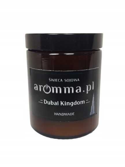 Świeca sojowa naturalna 180 Aromma Dubai Kingdom