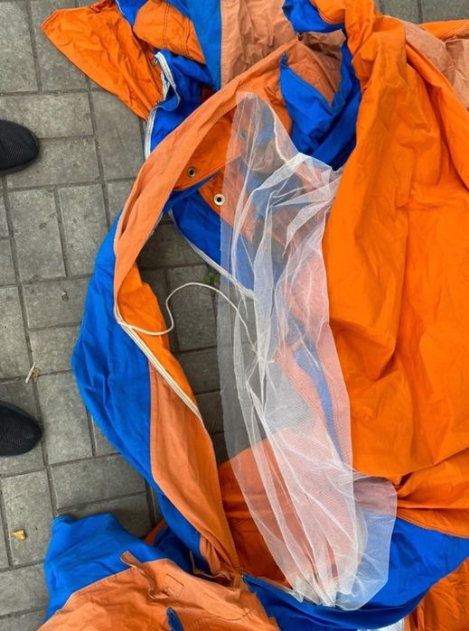 Палатки на прицеп СКИФ - большая и веранда