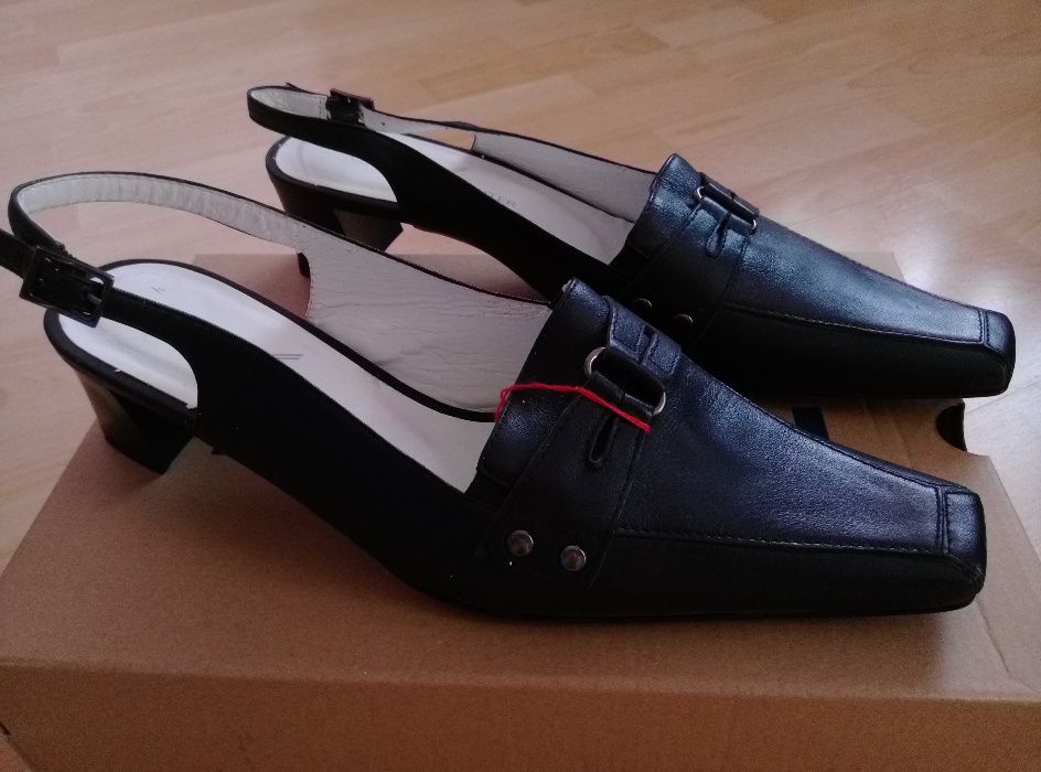 Nowe, skórzane buty w rozm. 38 i 40 Daniel Hechter