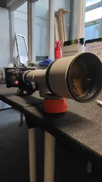 Filmowy obiektyw Canon 600 mm f4.5 mocowanie PL