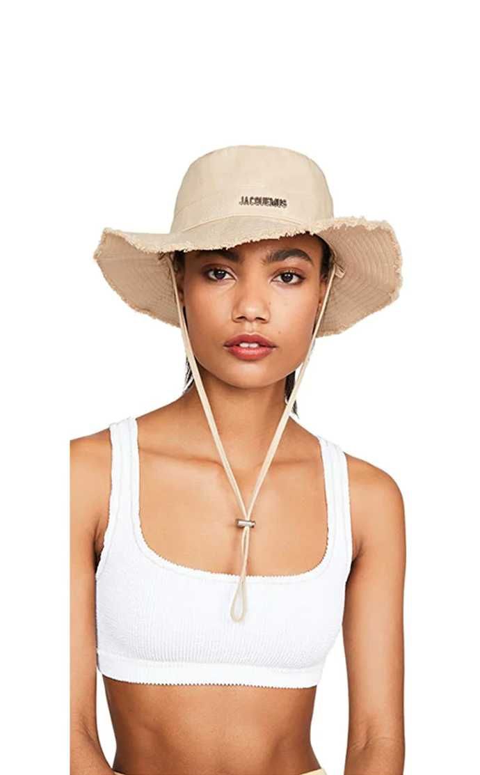 Панама Jacquemus Le Bob Artichaut Beige