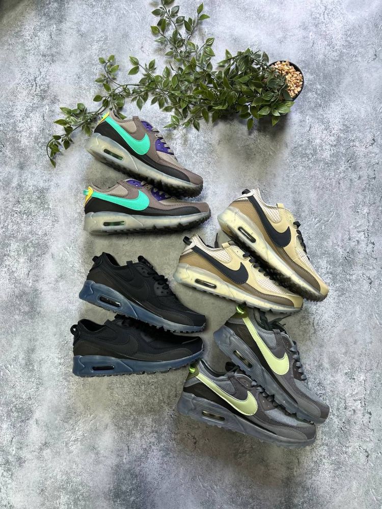 Мужские кроссовки Кросівки Чоловічі NIKE AIR MAX TERRASCAPE 90 BROWN