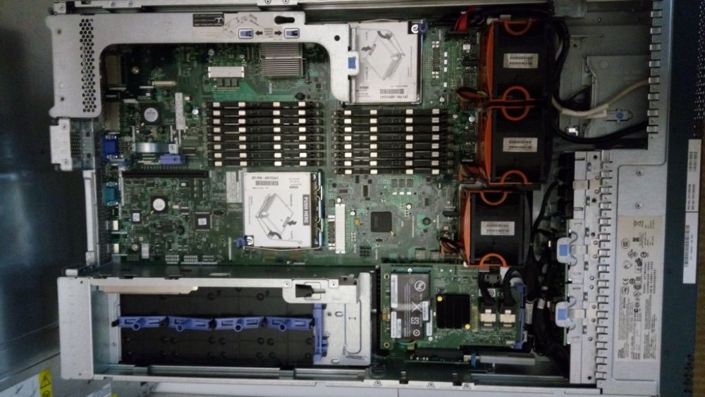 Сервера IBM x3650 M2, 2xXeon E5640, 128Gb DDR3, диски 8x300Gb SAS