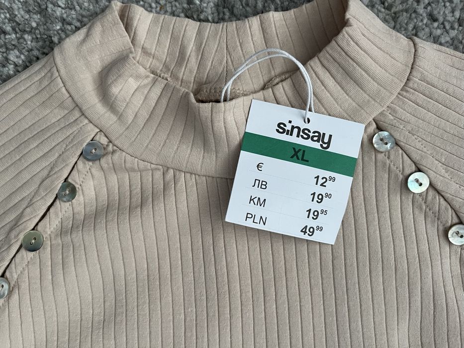 Sinsay sukienka nowa z metką super rozmiar xl