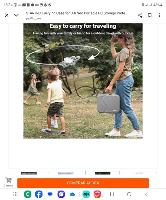 Mala para drone DJI nova