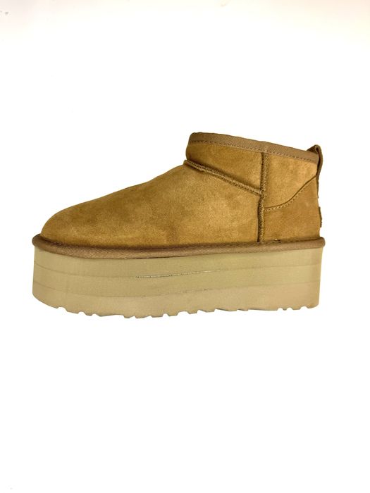 УГГИ из натуральной овчины и замши - 36 размер