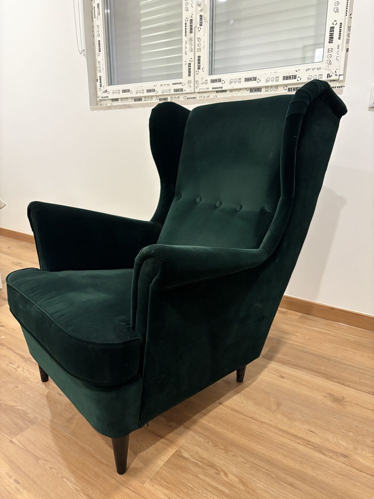 Poltrons Strandmon Ikea como nova