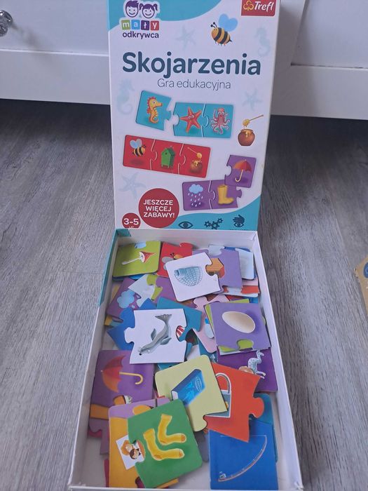 6x puzzle maxi 24elementy + skojarzenia