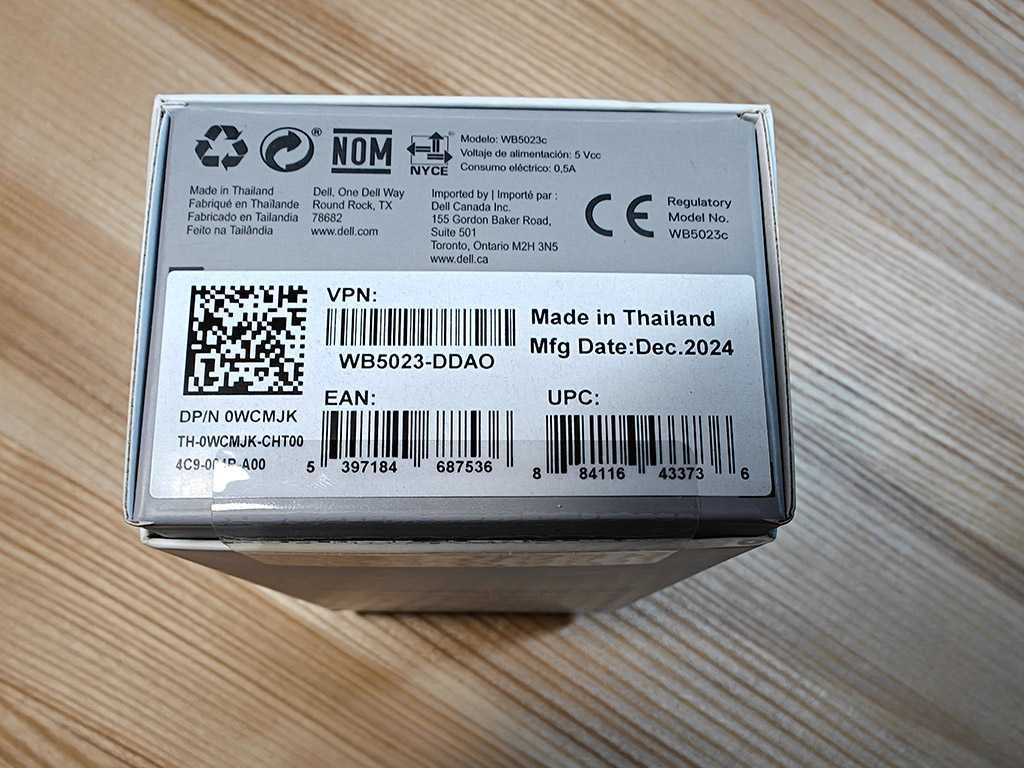 DELL 2K QHD Pro Webcam WB5023