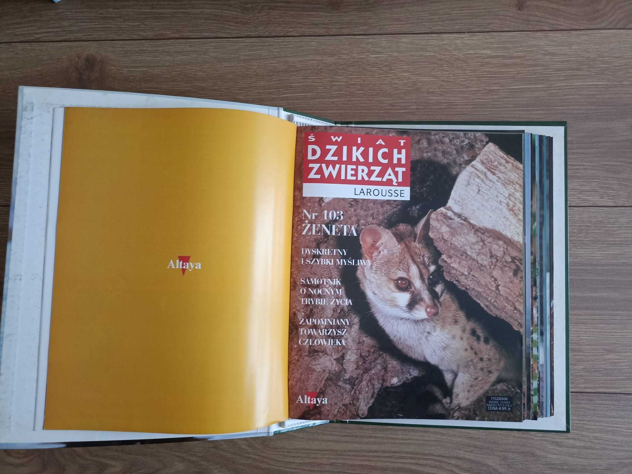Kolekcja "Świat dzikich zwięrząt" Larousse