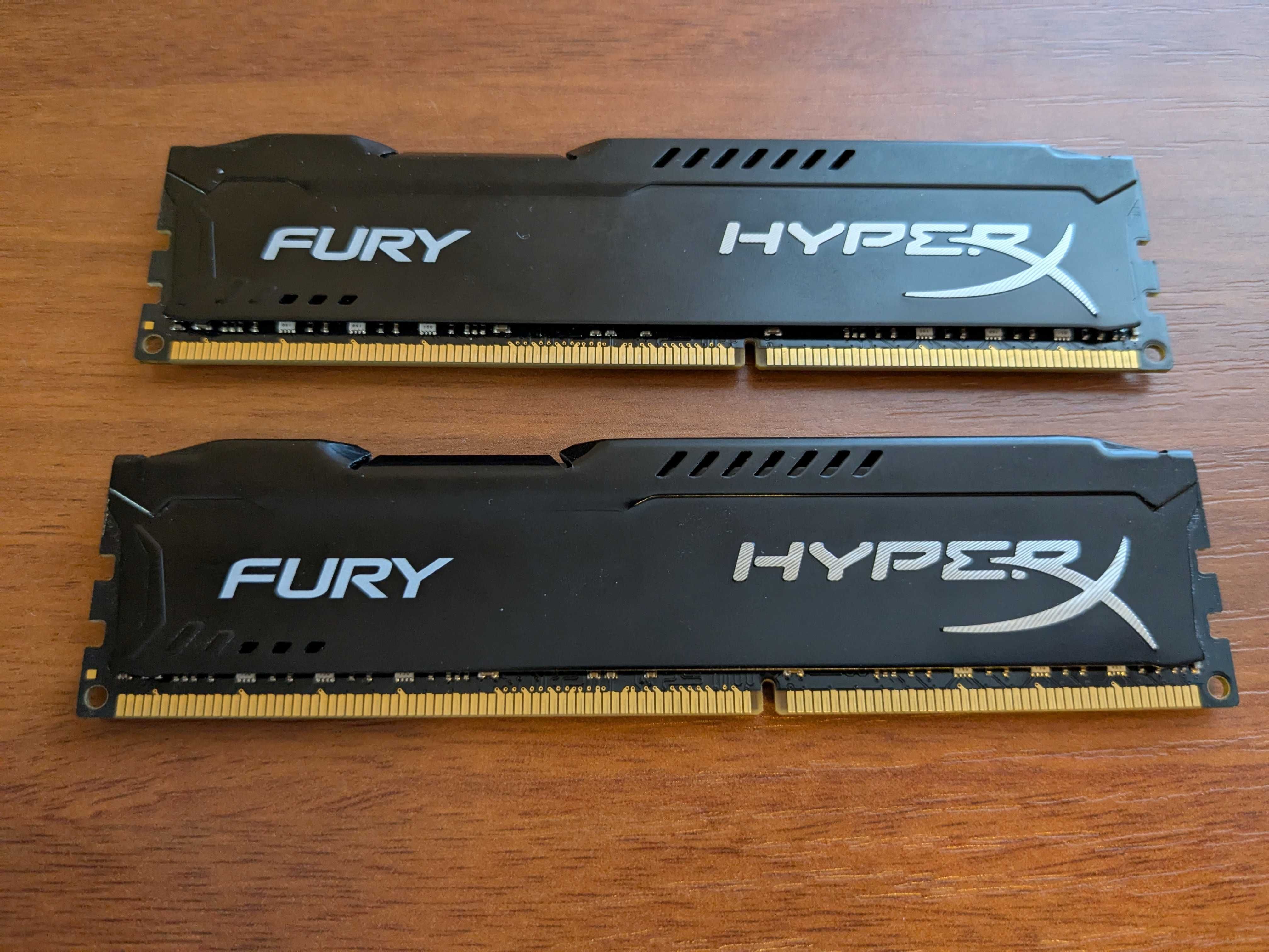 Kingston Fury 16GB (2x8GB HX318C10FB/8) DDR3 1866MHz / 2000MHz OC