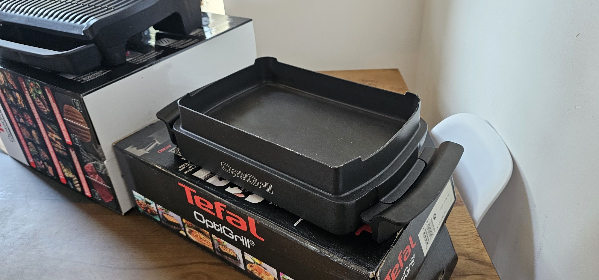 Tefal Optigrill Elite Czarny + Forma do pieczenia