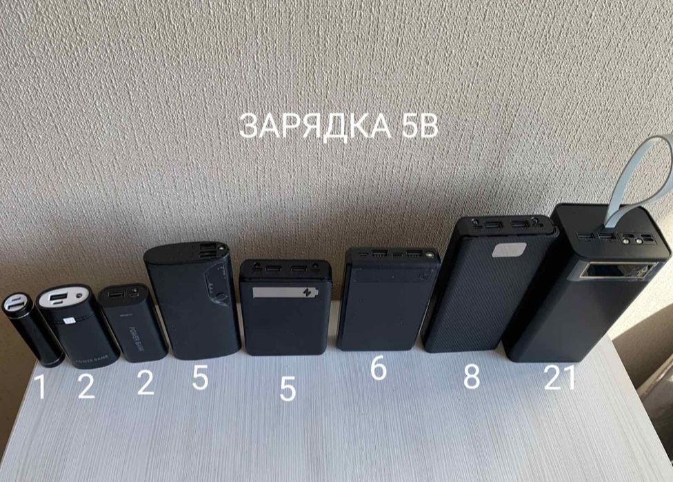 Корпус повербанка 1-35 акумуляторів