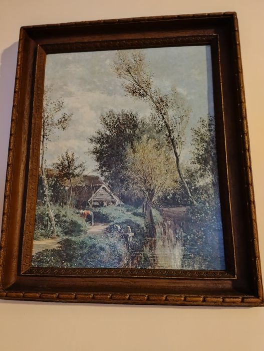 Obraz Zagroda z okolic Paryża