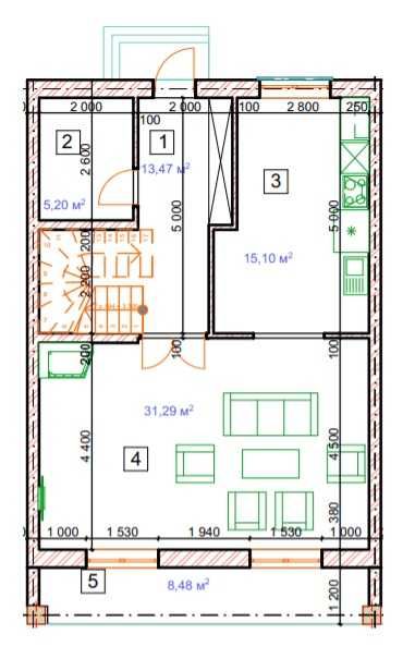 Продається величезний Таунхаус біля Калинової Слободи - площею 167м2