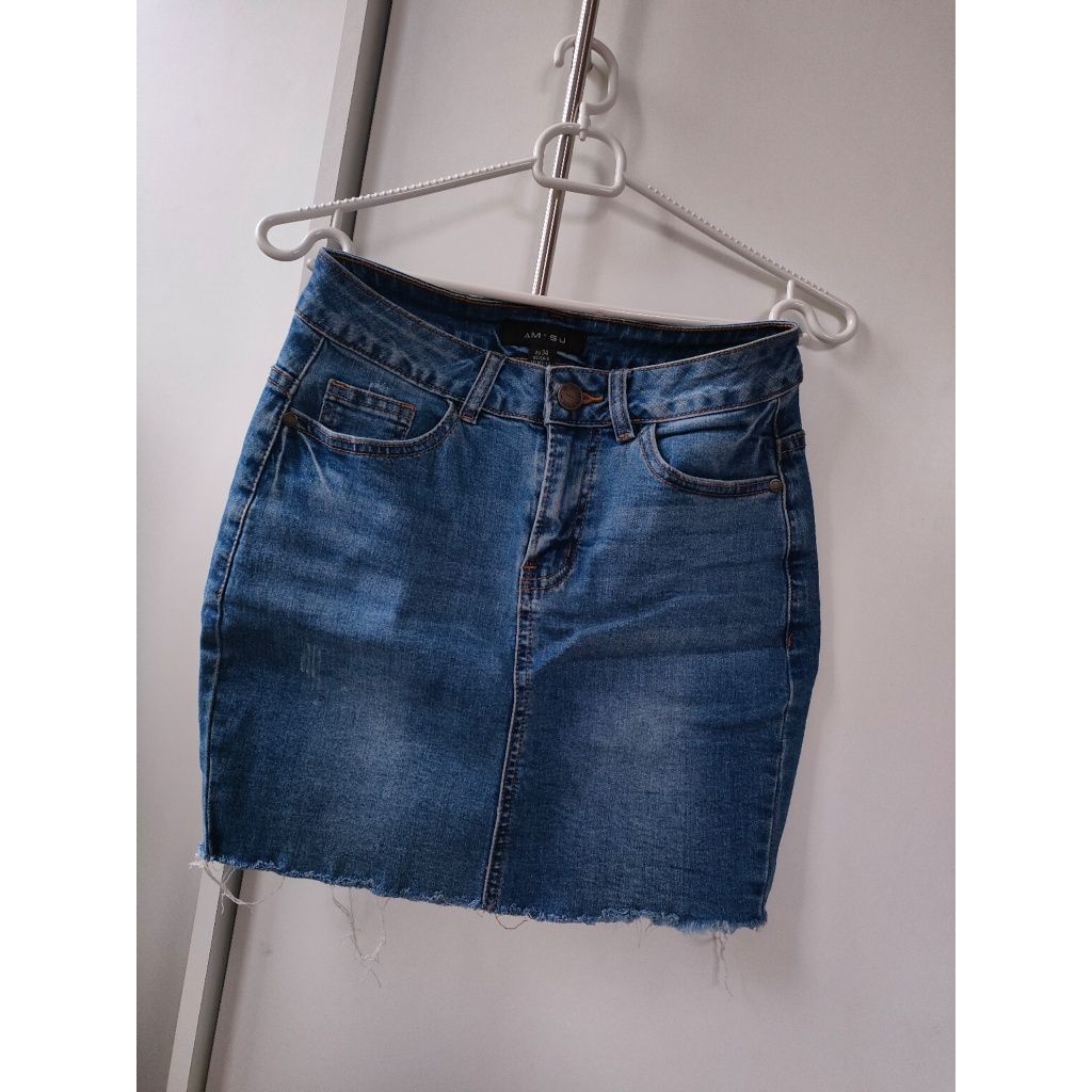 Spódnica jeansowa amisu XS 34