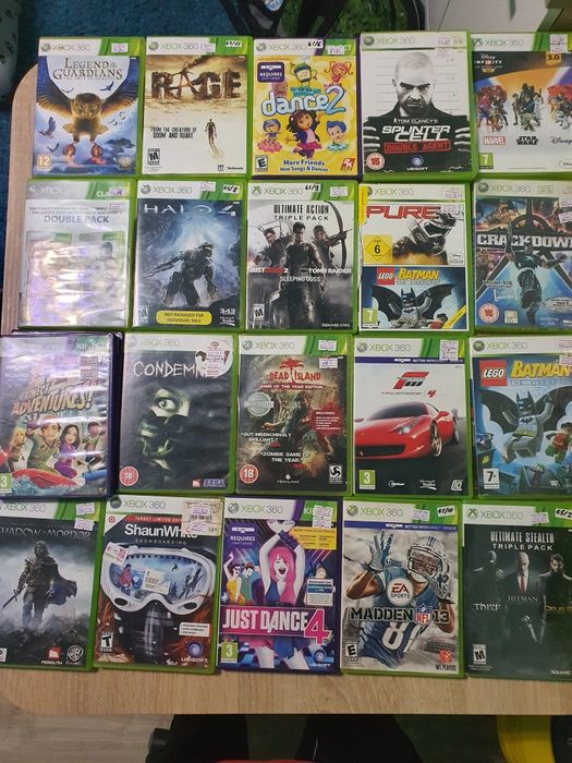 Диски  ps1,ps One,ps2,ps3,ps4,Xbox 360,Xbo One,Nintendo.