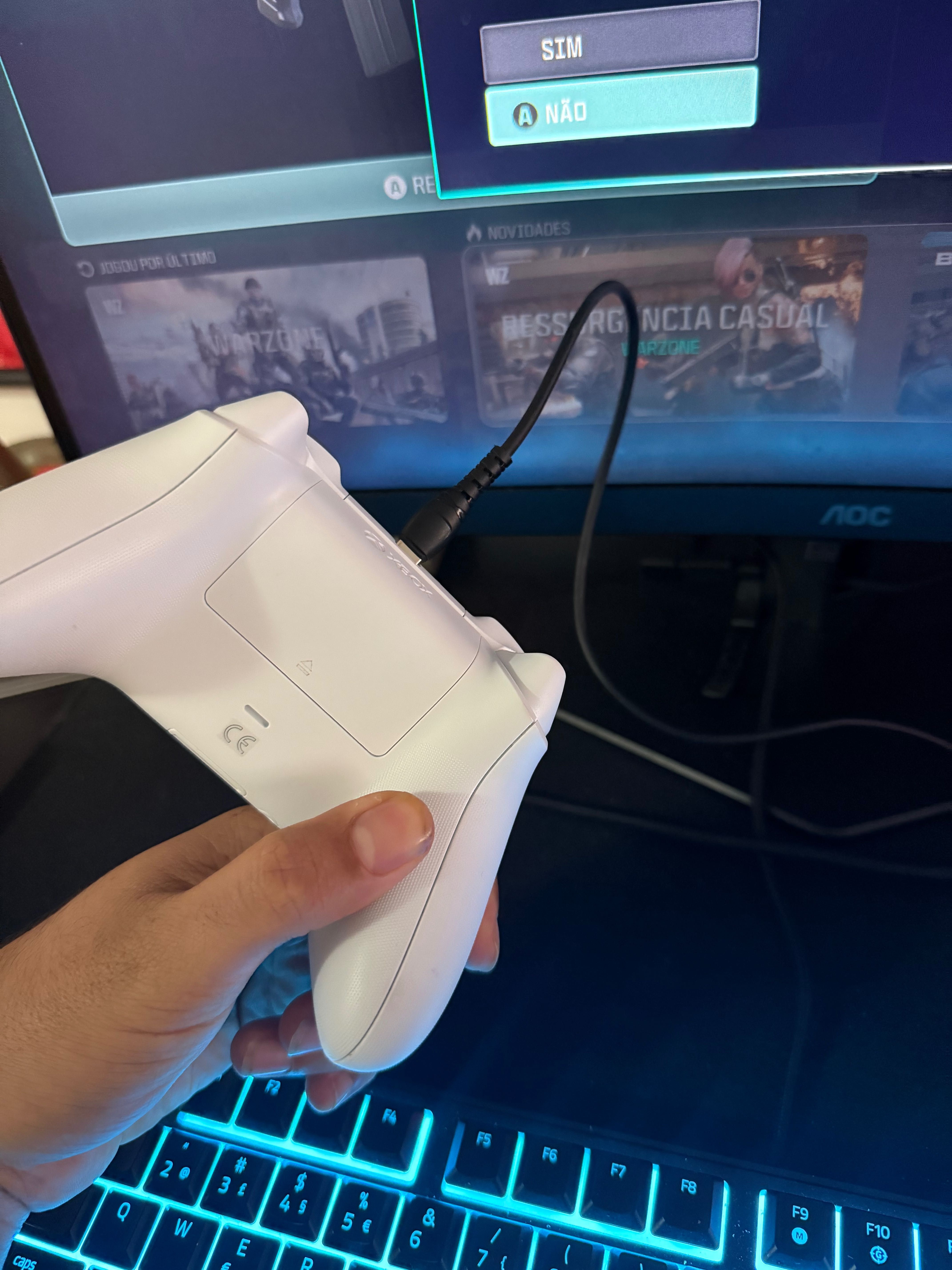 Comando de Xbox Novo
