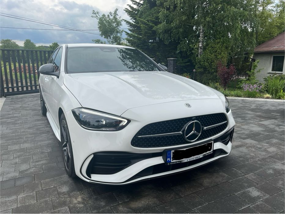 Auto do ślubu Mercedes C klasa W206