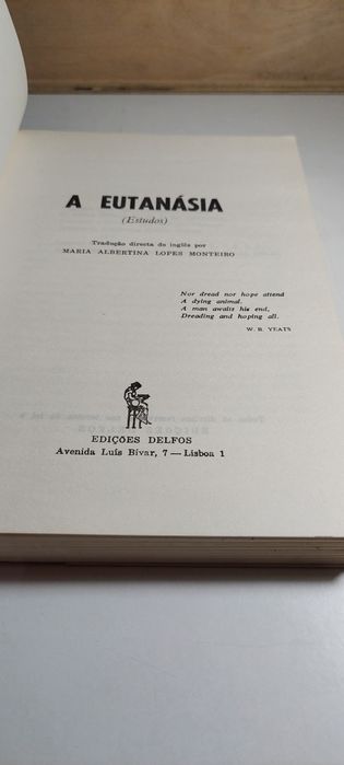 A Eutanásia (Estudos) W. B. Yeats