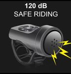 Campainha bicicleta usb